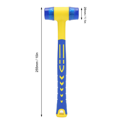 Rubber Mounted Hammer Detachable Mini Door Window Woodworking Mallets for Flooring Installation V1294-YM0523-3114220017711