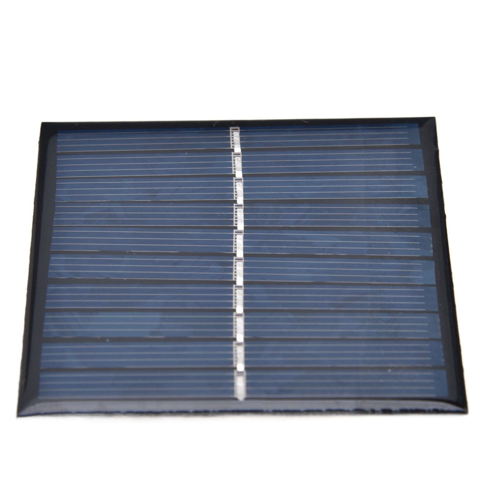 2Pcs Mini Solar Panel Portable Encapsulated Cell Epoxy Flexible DIY Use 0.7W 5V 0-140mA V1294-YM0523-3114220018011