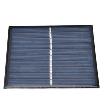 2Pcs Mini Solar Panel Portable Encapsulated Cell Epoxy Flexible DIY Use 0.7W 5V 0-140mA V1294-YM0523-3114220018011