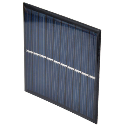 2Pcs Mini Solar Panel Portable Encapsulated Cell Epoxy Flexible DIY Use 0.7W 5V 0-140mA V1294-YM0523-3114220018011