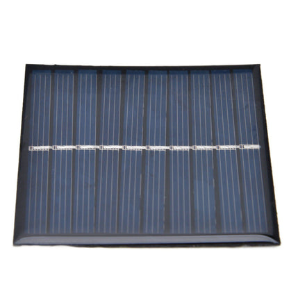 2Pcs Mini Solar Panel Portable Encapsulated Cell Epoxy Flexible DIY Use 0.7W 5V 0-140mA V1294-YM0523-3114220018011