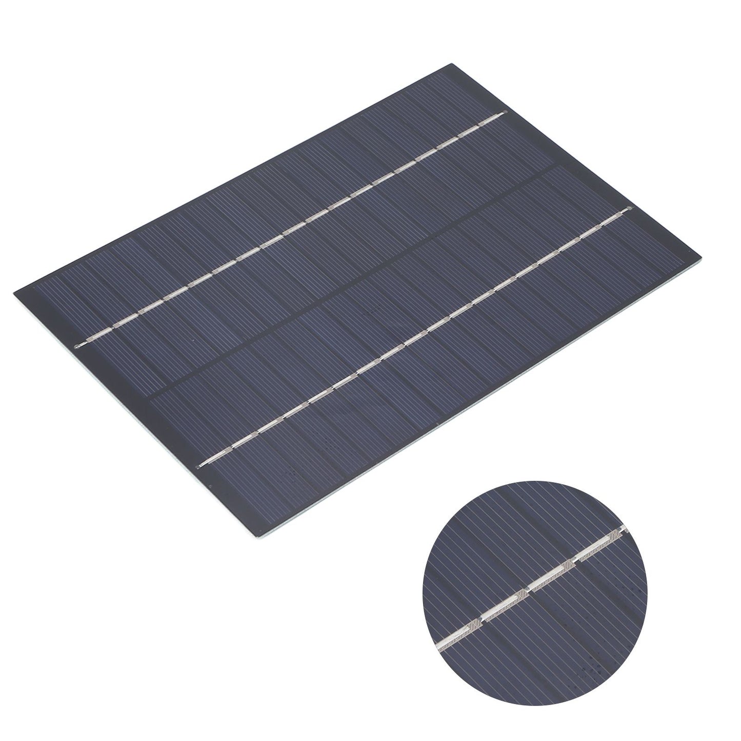 4.2W 18V Polysilicon Solar Panels Portable Mini Polysilicon Solar Charger Panel for Low Power Appliances V1294-YM0523-3114220018211