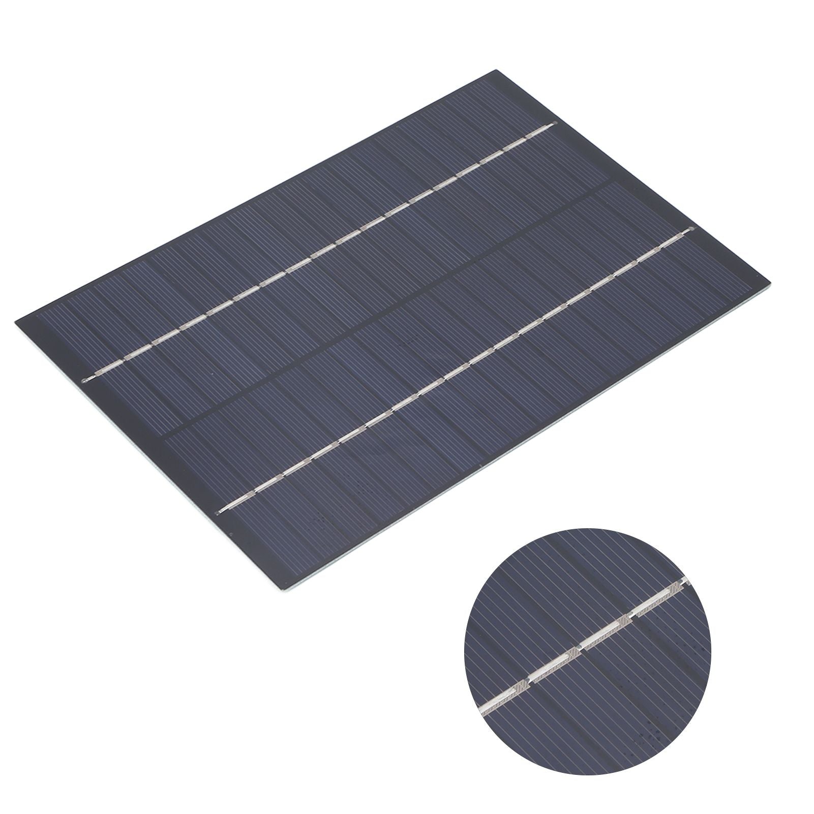 4.2W 18V Polysilicon Solar Panels Portable Mini Polysilicon Solar Charger Panel for Low Power Appliances V1294-YM0523-3114220018211