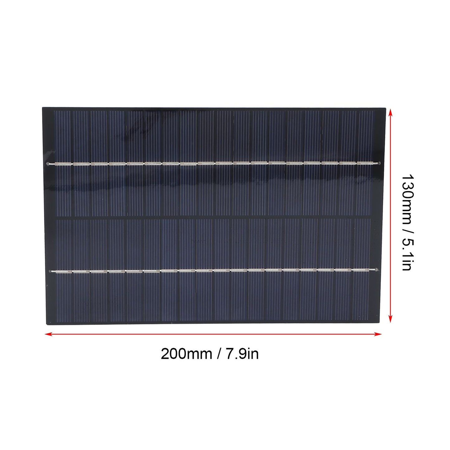 4.2W 18V Polysilicon Solar Panels Portable Mini Polysilicon Solar Charger Panel for Low Power Appliances V1294-YM0523-3114220018211
