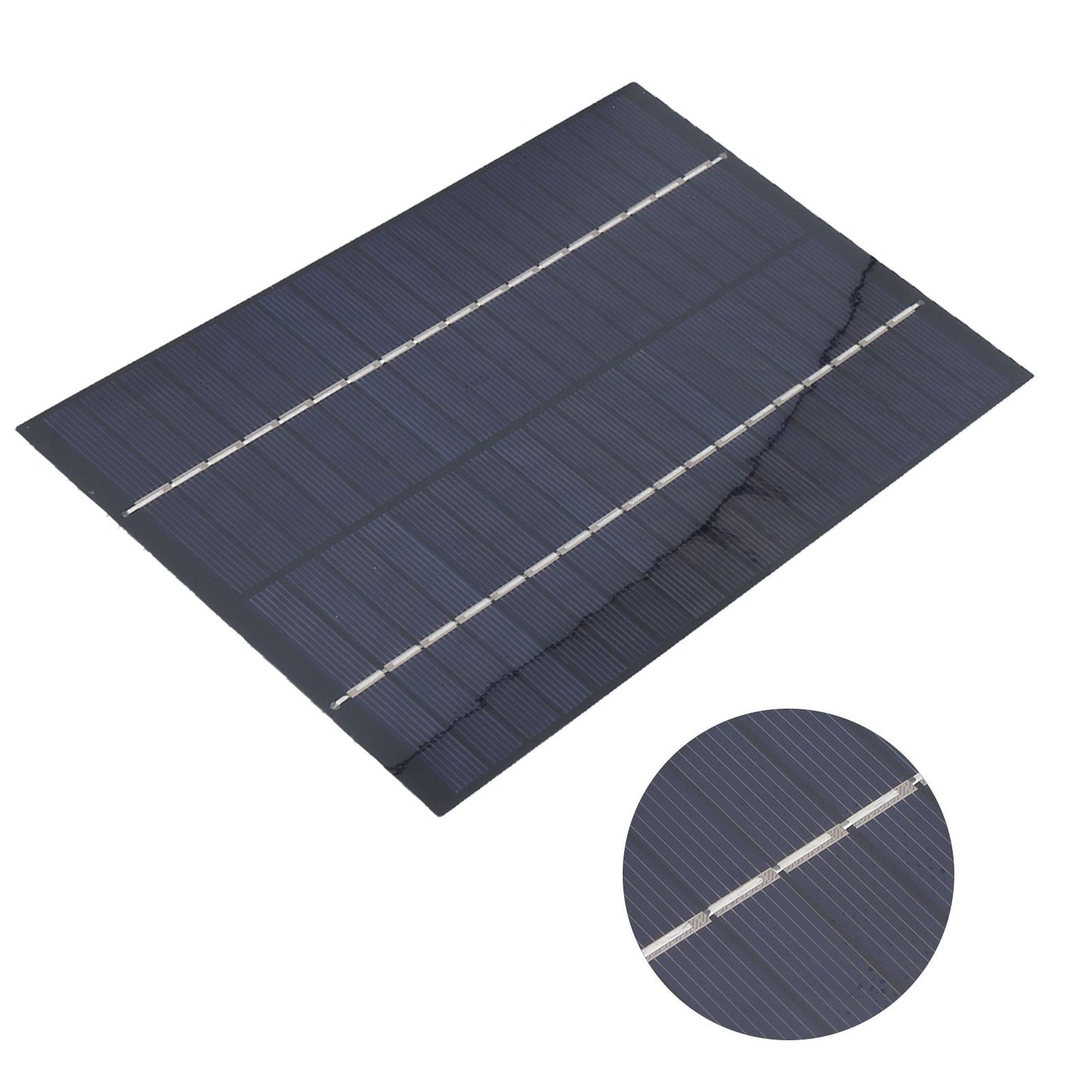 4.2W 18V Polysilicon Solar Panels Portable Mini Polysilicon Solar Charger Panel for Low Power Appliances V1294-YM0523-3114220018211