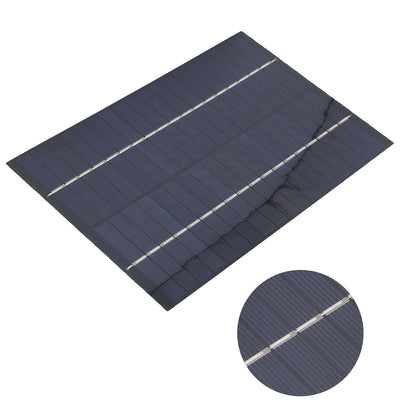 4.2W 18V Polysilicon Solar Panels Portable Mini Polysilicon Solar Charger Panel for Low Power Appliances V1294-YM0523-3114220018211