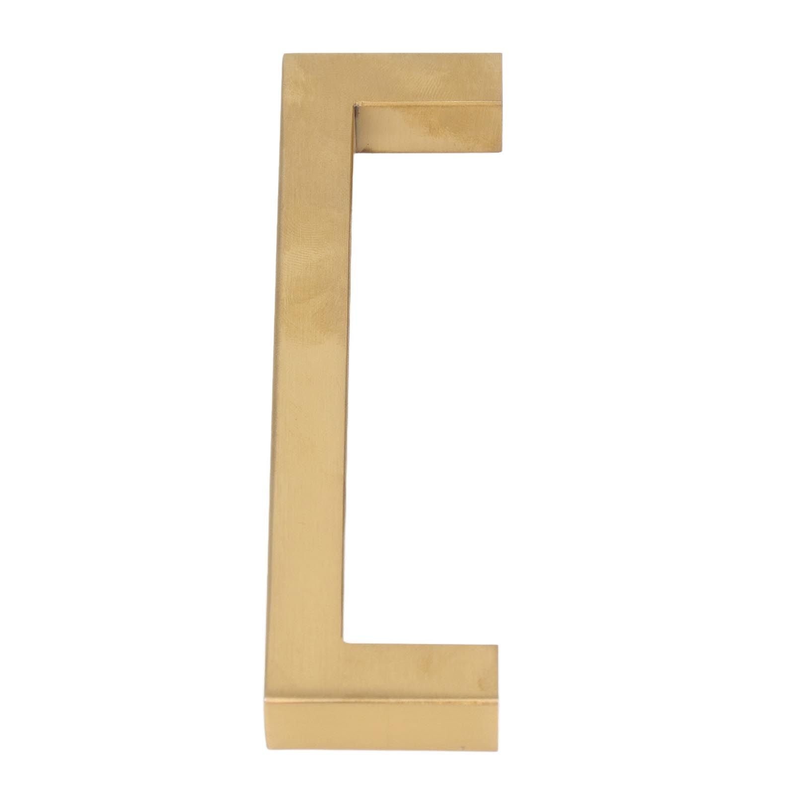 4 Sets Cabinet Door Handle Golden Stainless Steel Wardrobe Handles Replacement Kitchen Cupboard V1294-YM0523-3114220019613