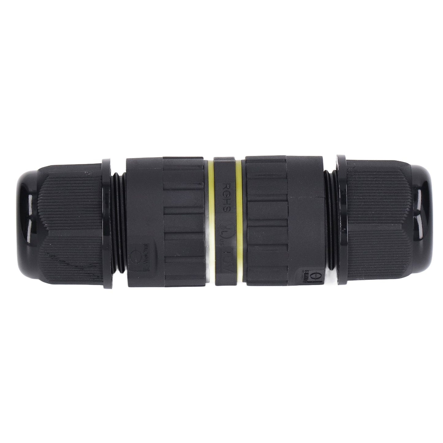 2PCS Junction Box Connector Garden M25 4 Core IP68 Waterproof 10-14mm Electrical Power Cable Junction Box V1294-YM0523-3114220020011