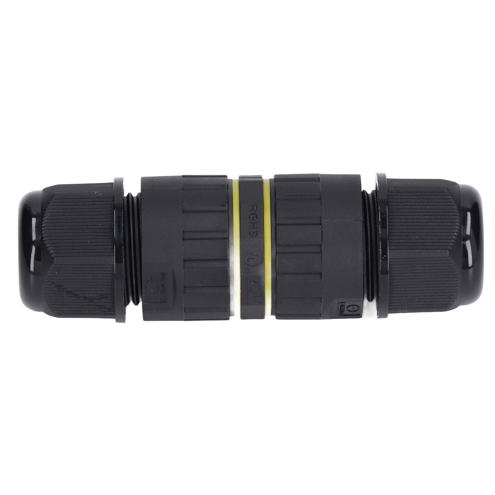 2PCS Junction Box Connector Garden M25 4 Core IP68 Waterproof 10-14mm Electrical Power Cable Junction Box V1294-YM0523-3114220020011