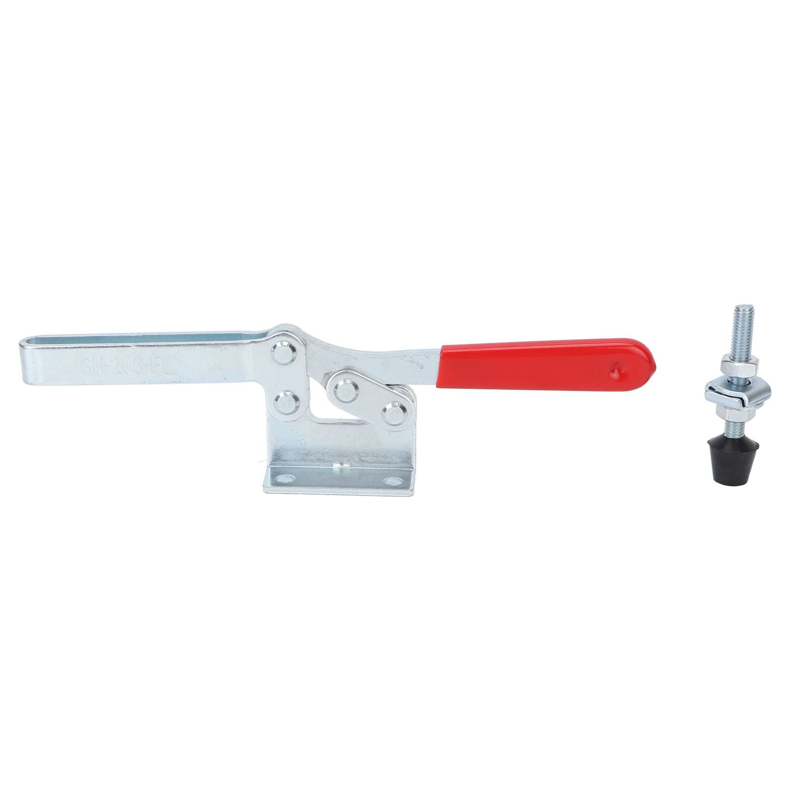 Toggle Clamp 230kg Clamping Force High Efficiency Horizontal Quick Release Toggle Clamp with Plastic Handle V1294-YM0523-3114220021911