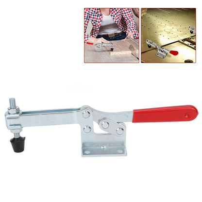 Toggle Clamp 230kg Clamping Force High Efficiency Horizontal Quick Release Toggle Clamp with Plastic Handle V1294-YM0523-3114220021911