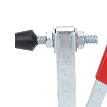 Toggle Clamp 230kg Clamping Force High Efficiency Horizontal Quick Release Toggle Clamp with Plastic Handle V1294-YM0523-3114220021911