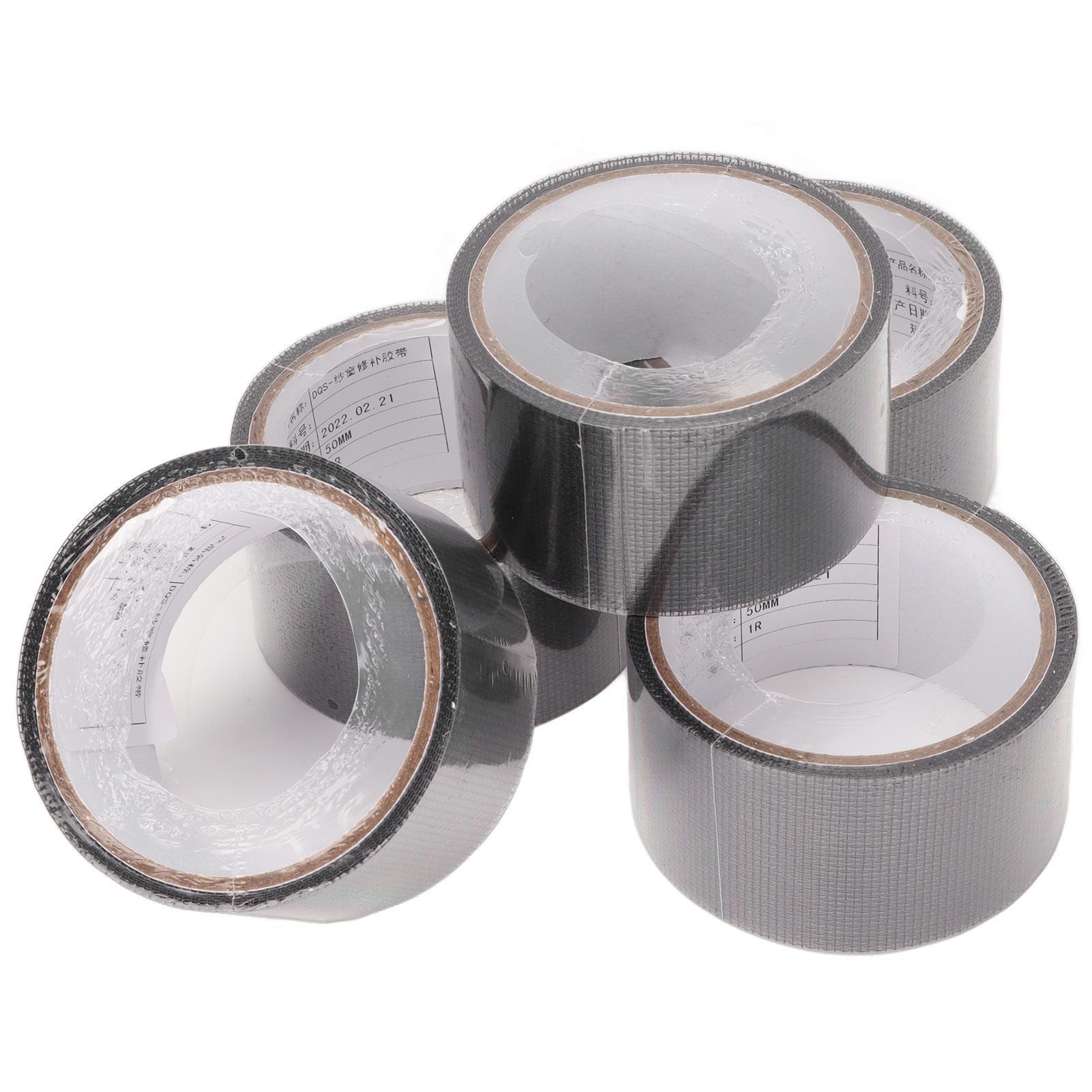 5 Roll Window Screen Repair Tape Self Adhesive Mesh Tape Acrylic Insect Proof Mesh Tape for Courtyard V1294-YM0523-3114220022011