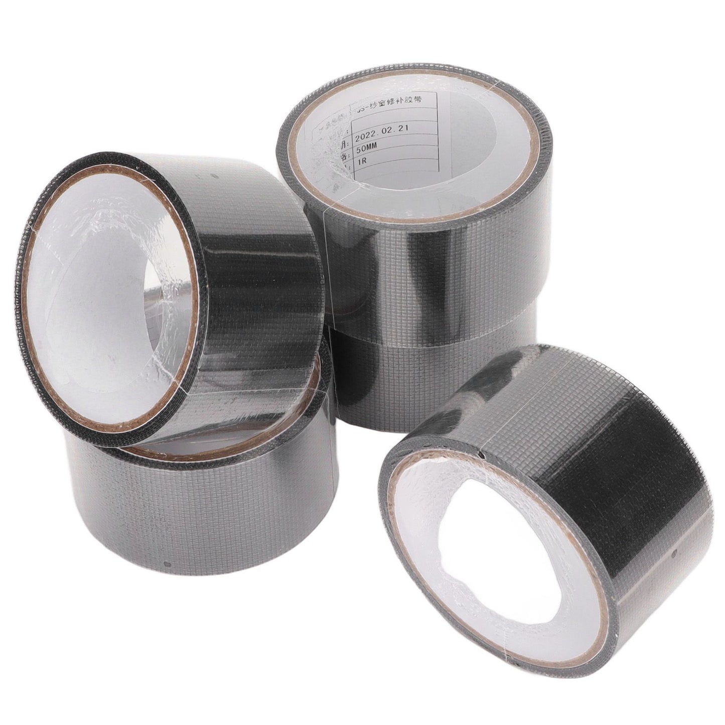 5 Roll Window Screen Repair Tape Self Adhesive Mesh Tape Acrylic Insect Proof Mesh Tape for Courtyard V1294-YM0523-3114220022011