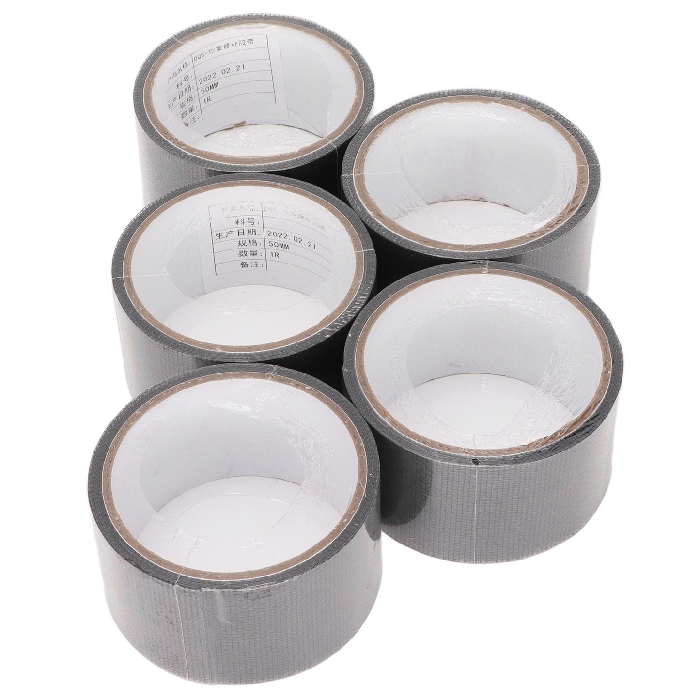 5 Roll Window Screen Repair Tape Self Adhesive Mesh Tape Acrylic Insect Proof Mesh Tape for Courtyard V1294-YM0523-3114220022011