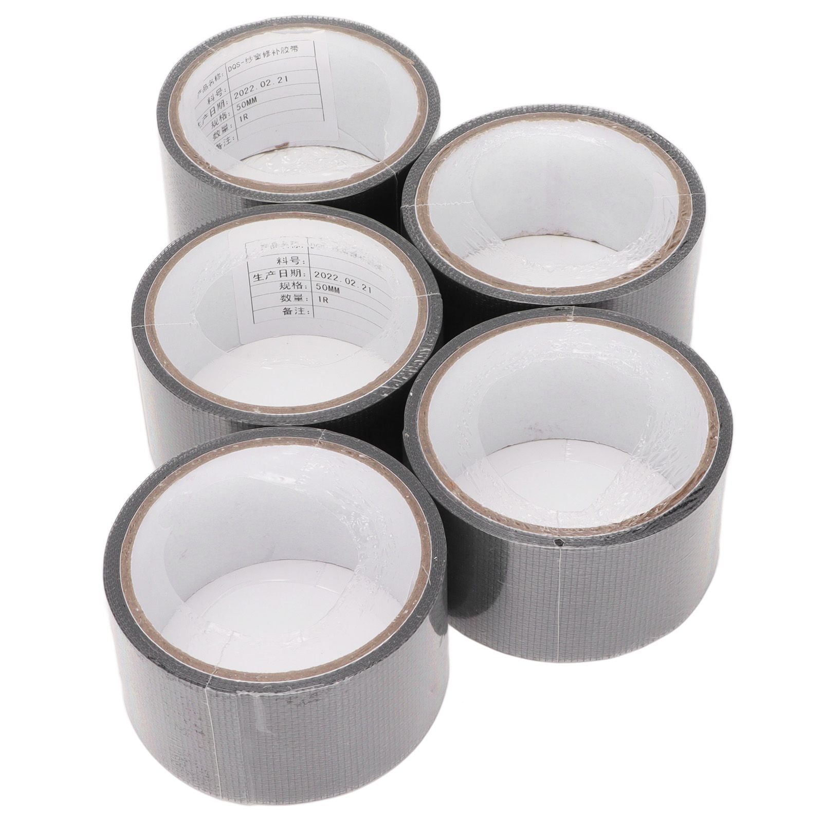 5 Roll Window Screen Repair Tape Self Adhesive Mesh Tape Acrylic Insect Proof Mesh Tape for Courtyard V1294-YM0523-3114220022011