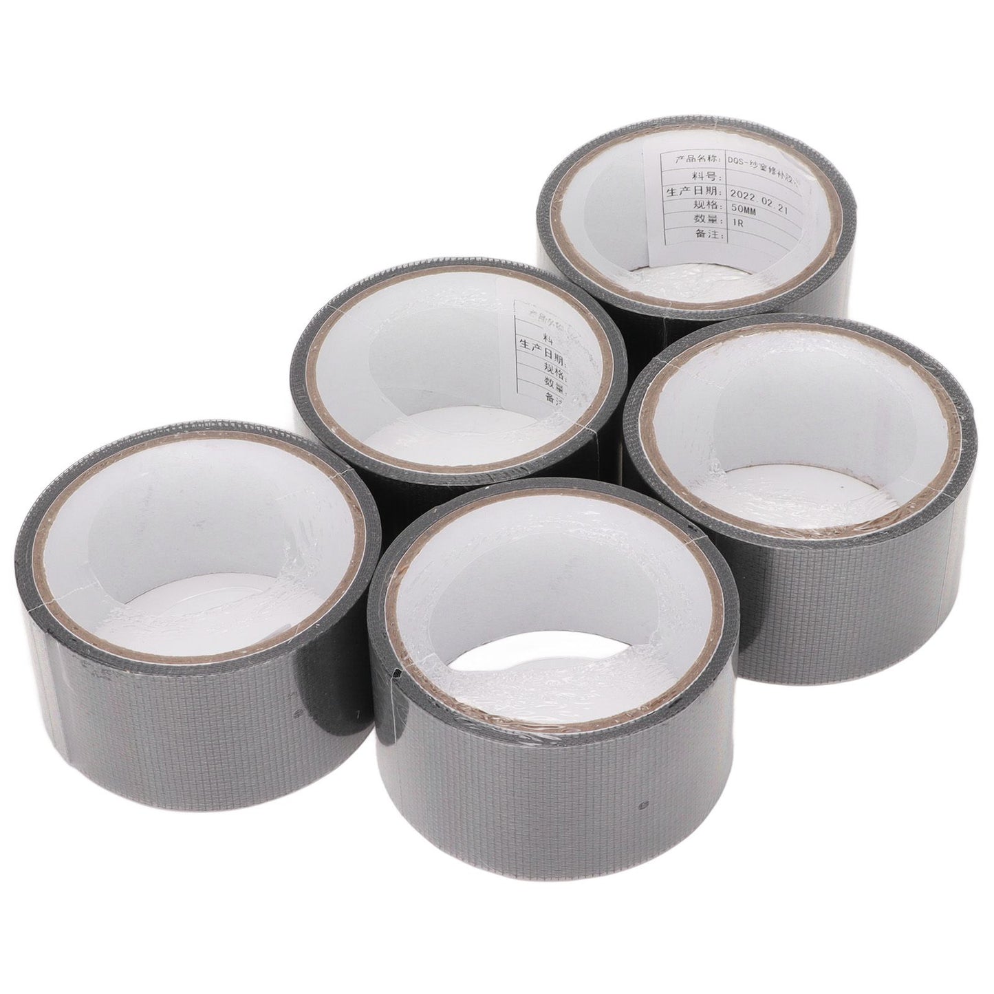 5 Roll Window Screen Repair Tape Self Adhesive Mesh Tape Acrylic Insect Proof Mesh Tape for Courtyard V1294-YM0523-3114220022011