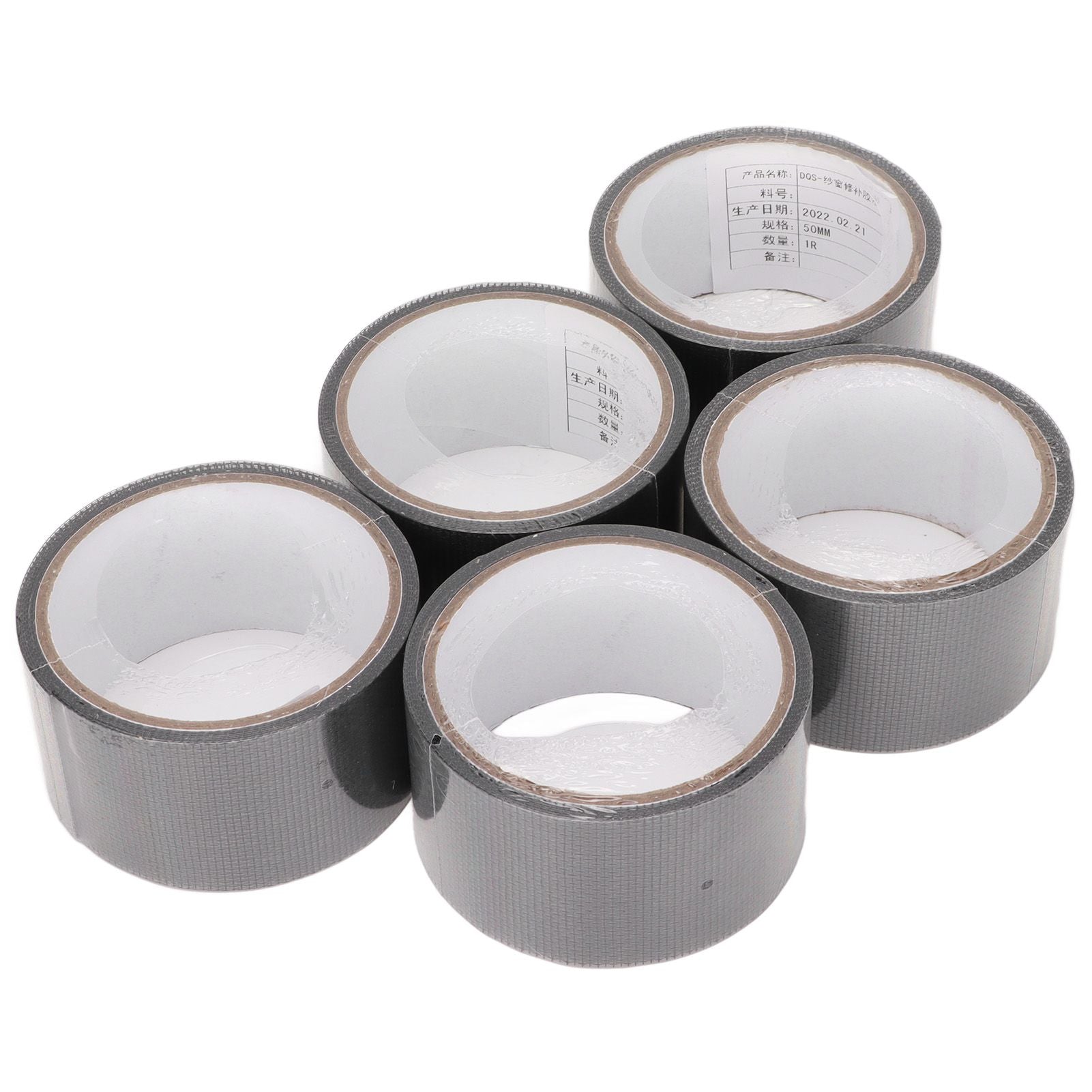 5 Roll Window Screen Repair Tape Self Adhesive Mesh Tape Acrylic Insect Proof Mesh Tape for Courtyard V1294-YM0523-3114220022011