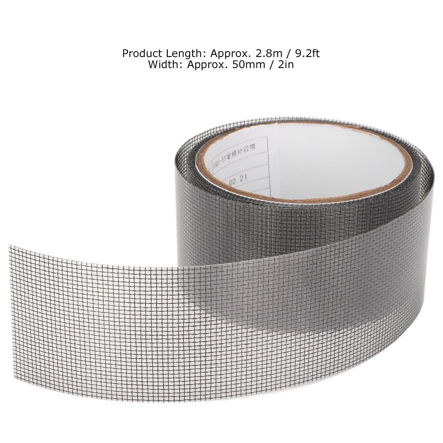 5 Roll Window Screen Repair Tape Self Adhesive Mesh Tape Acrylic Insect Proof Mesh Tape for Courtyard V1294-YM0523-3114220022011