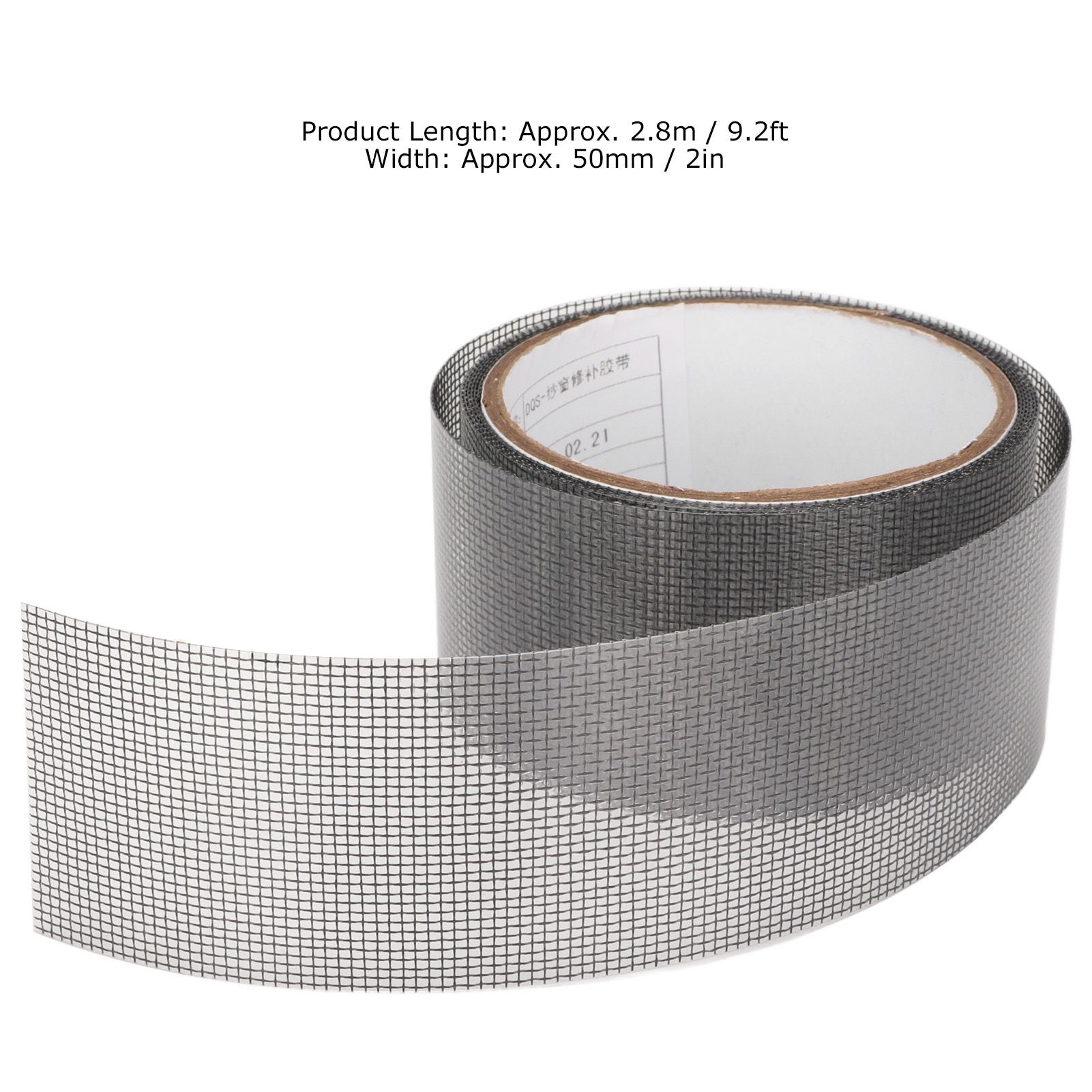 5 Roll Window Screen Repair Tape Self Adhesive Mesh Tape Acrylic Insect Proof Mesh Tape for Courtyard V1294-YM0523-3114220022011
