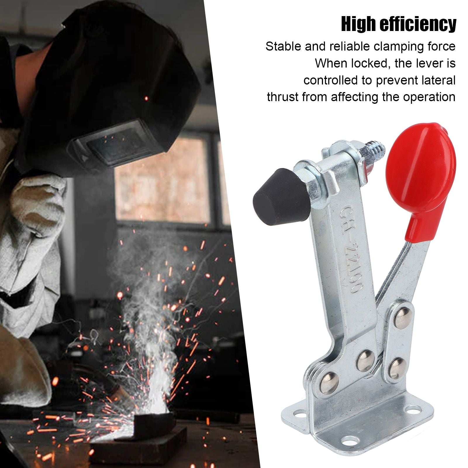 Quick Release Toggle Clamp Multifunctional Horizontal Heavy Duty Toggle Clamps for Woodworking Machine V1294-YM0523-3114220022611