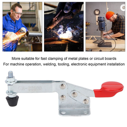 Quick Release Toggle Clamp Multifunctional Horizontal Heavy Duty Toggle Clamps for Woodworking Machine V1294-YM0523-3114220022611