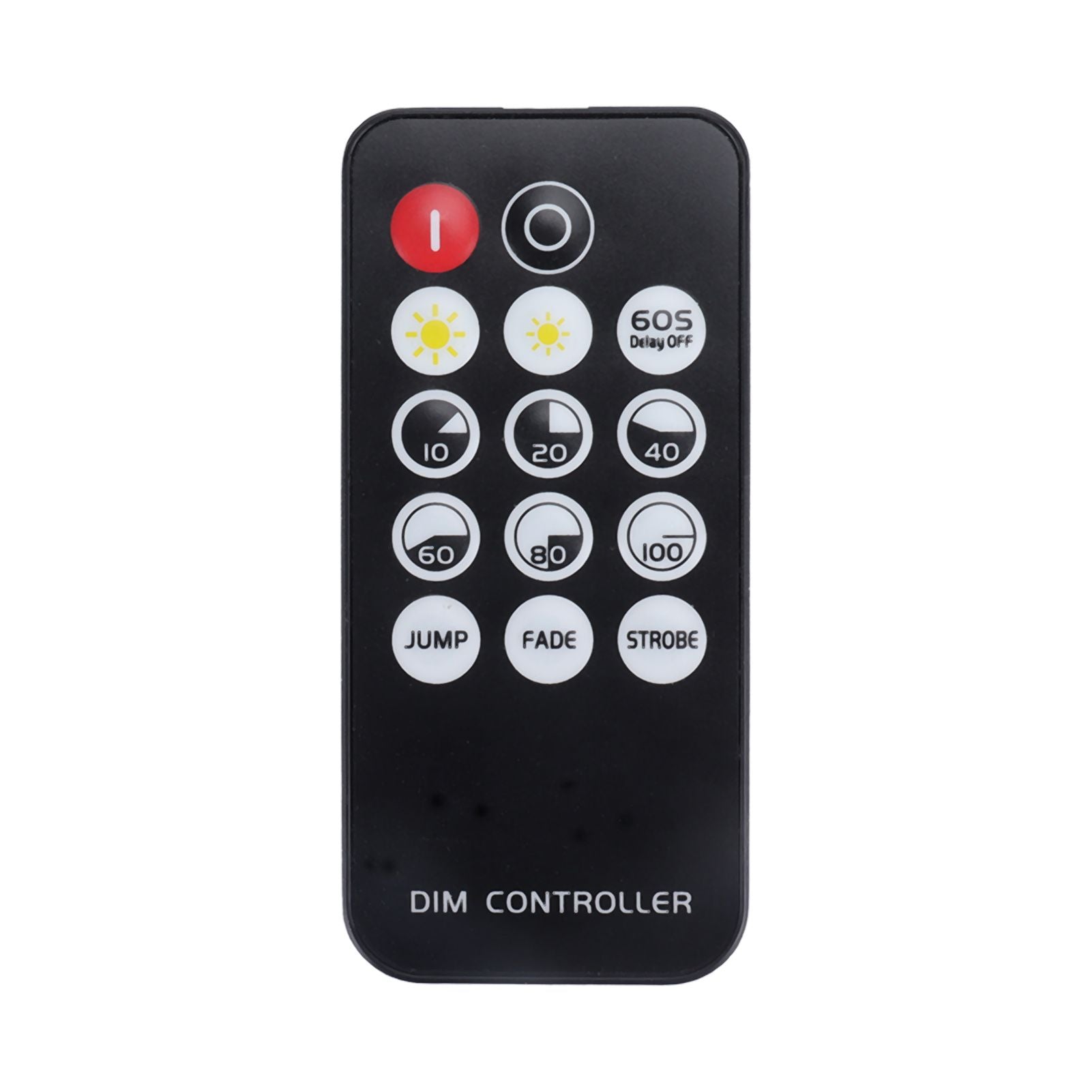 14 Key LED Light Strip Wireless Knob Dimmer Lighting Dimming Controller DC5V-24V with Remote Control V1294-YM0523-3114220023411