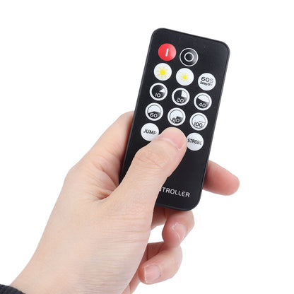 14 Key LED Light Strip Wireless Knob Dimmer Lighting Dimming Controller DC5V-24V with Remote Control V1294-YM0523-3114220023411