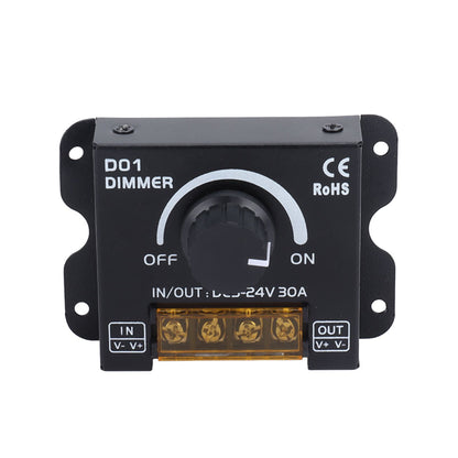 14 Key LED Light Strip Wireless Knob Dimmer Lighting Dimming Controller DC5V-24V with Remote Control V1294-YM0523-3114220023411