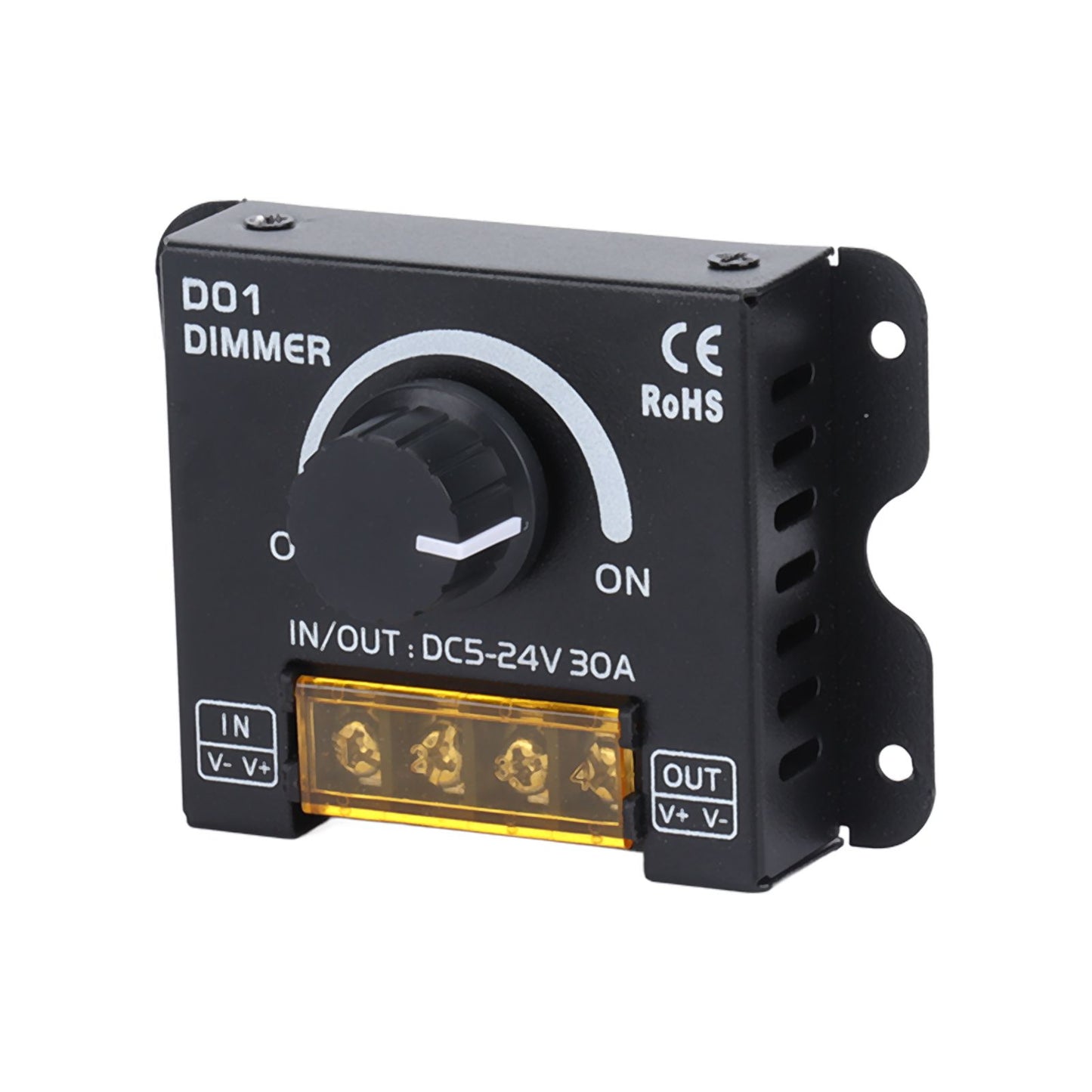 14 Key LED Light Strip Wireless Knob Dimmer Lighting Dimming Controller DC5V-24V with Remote Control V1294-YM0523-3114220023411