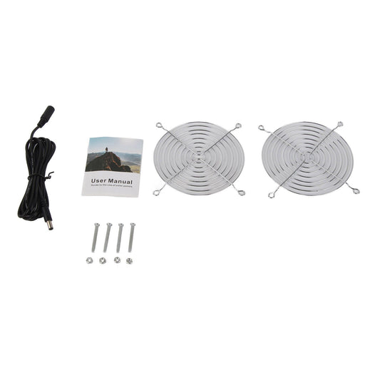 6W Solar Panel Fan with Protecting Net Waterproof Greenhouse Chicken House Solar Fan for Outdoor V1294-YM0523-3114220024111