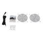 6W Solar Panel Fan with Protecting Net Waterproof Greenhouse Chicken House Solar Fan for Outdoor V1294-YM0523-3114220024111