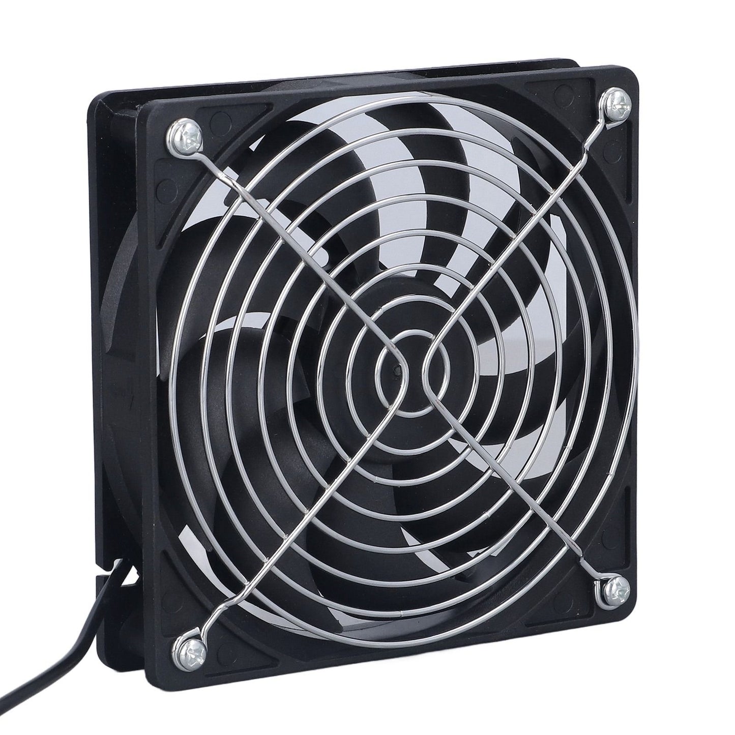 6W Solar Panel Fan with Protecting Net Waterproof Greenhouse Chicken House Solar Fan for Outdoor V1294-YM0523-3114220024111