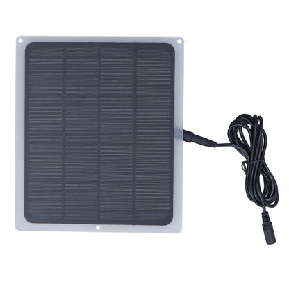 6W Solar Panel Fan with Protecting Net Waterproof Greenhouse Chicken House Solar Fan for Outdoor V1294-YM0523-3114220024111
