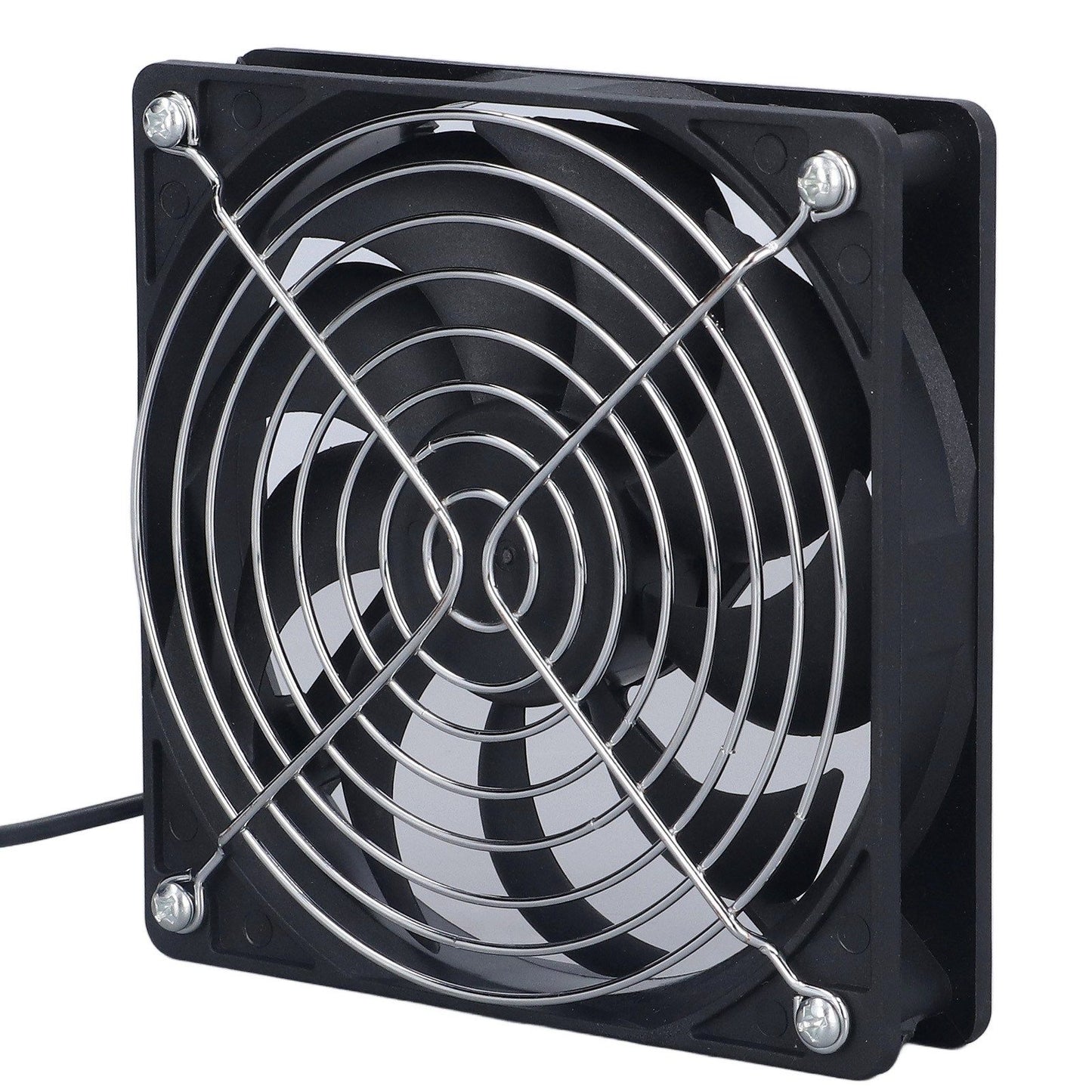 6W Solar Panel Fan with Protecting Net Waterproof Greenhouse Chicken House Solar Fan for Outdoor V1294-YM0523-3114220024111