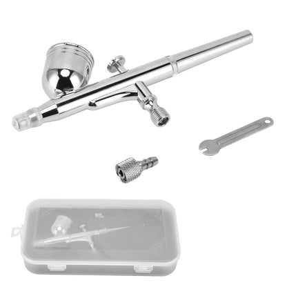 Airbrush Kit Stainless Steel Precise Dual Action Small Paint Spray Pen for Temporary Tattoo Cake V1294-YM0523-3114220024411