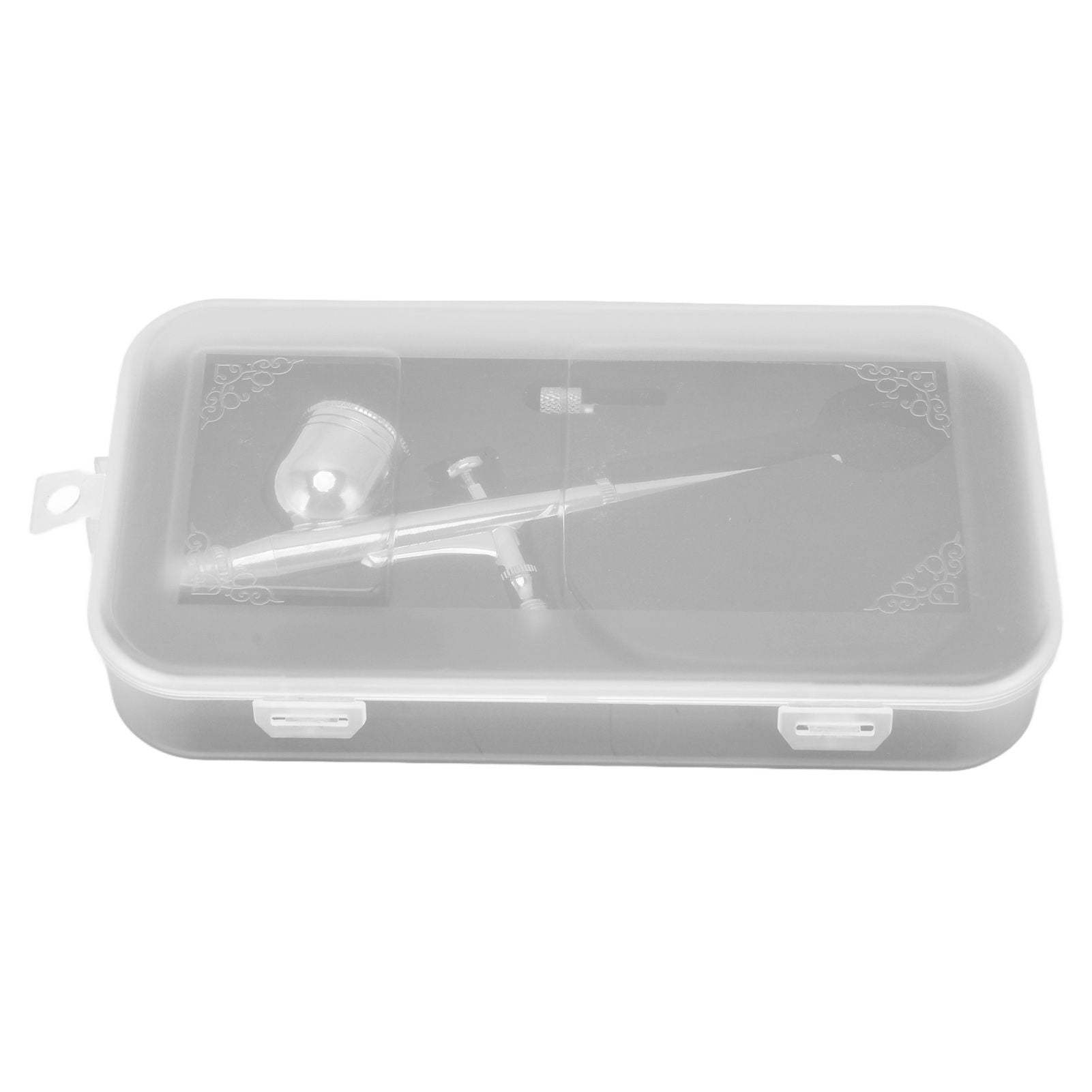 Airbrush Kit Stainless Steel Precise Dual Action Small Paint Spray Pen for Temporary Tattoo Cake V1294-YM0523-3114220024411
