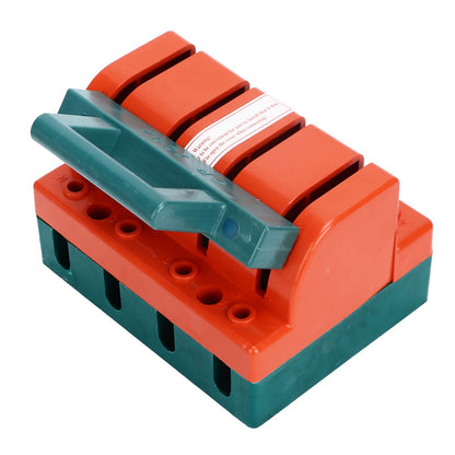Knife Safety Switch 4P Single Throw 100A AC 380V Terminal Connection Disconnect Knife Switch for Power V1294-YM0523-3114220024911