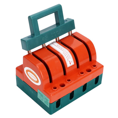 Knife Safety Switch 4P Single Throw 100A AC 380V Terminal Connection Disconnect Knife Switch for Power V1294-YM0523-3114220024911