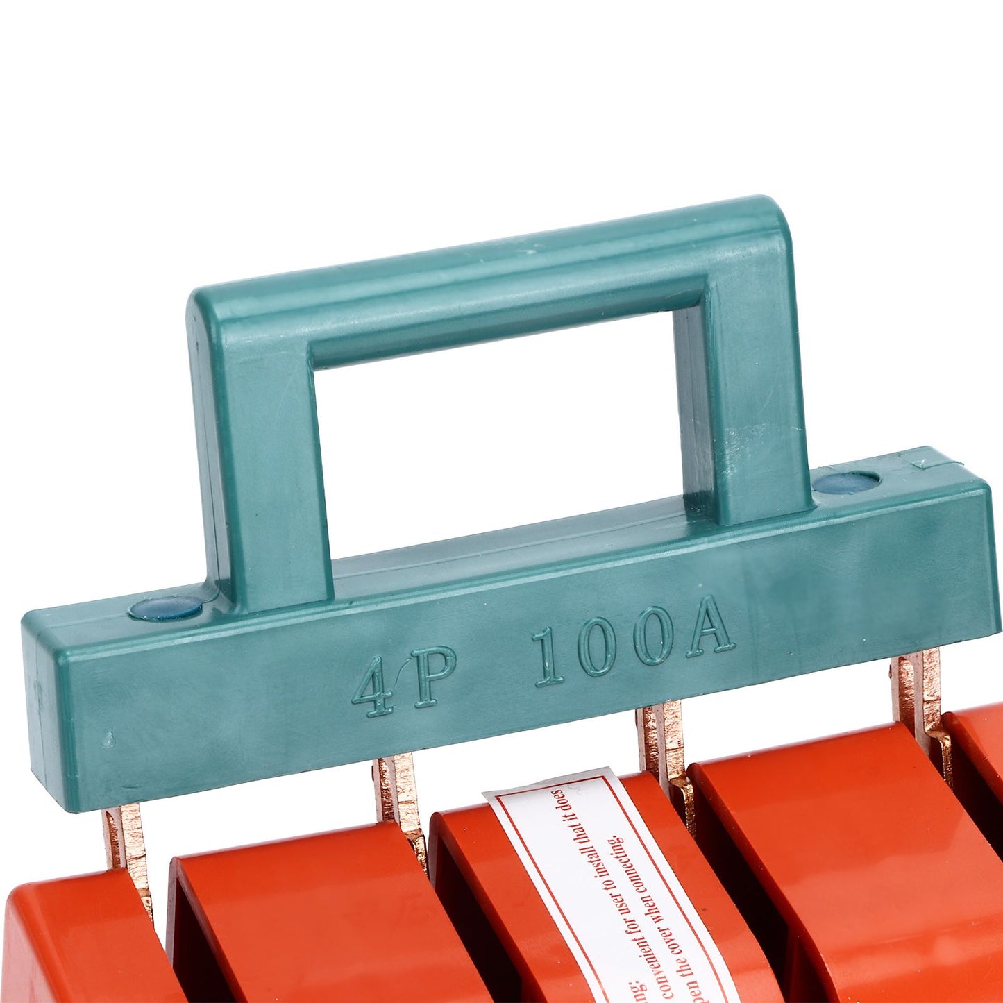 Knife Safety Switch 4P Single Throw 100A AC 380V Terminal Connection Disconnect Knife Switch for Power V1294-YM0523-3114220024911