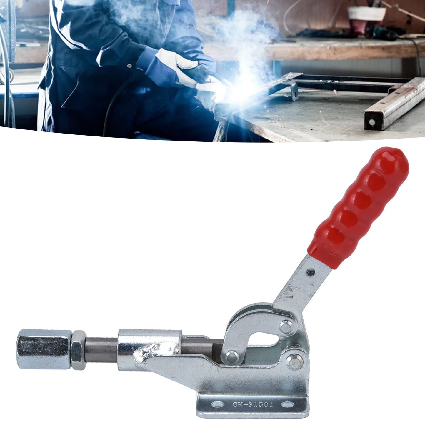 Hold Down Toggle Clamp 200KG Holding Capacity Quick Release Toggle Clamp for Home Decoration Equipment V1294-YM0523-3114220026011
