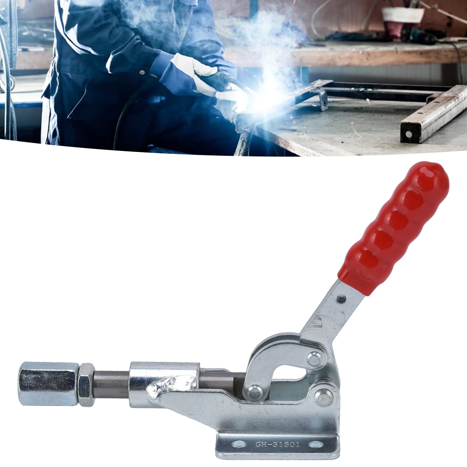 Hold Down Toggle Clamp 200KG Holding Capacity Quick Release Toggle Clamp for Home Decoration Equipment V1294-YM0523-3114220026011