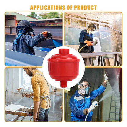 2 Pcs Spray Gun Filters G1/4 High Flowing Design Spray Gun Strainer Paint Gun Filter Pneumatic Tool V1294-YM0523-3114220026411