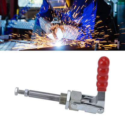 Push Pull Fixture Clamp 701lb Holding Capacity and 180 degrees Handle Opens Quick Release Inline Toggle Clamp V1294-YM0523-3114220026611