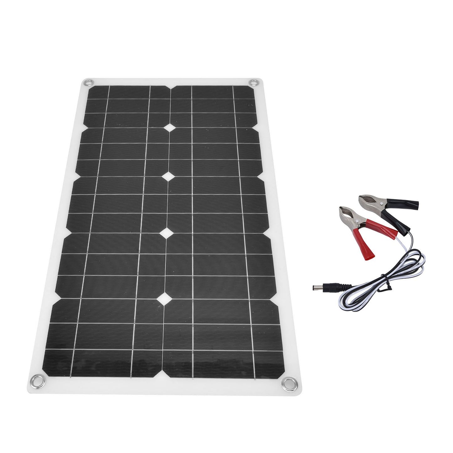 18V 100W Solar Panel Waterproof Solar Charging Panel Outdoor Battery Charger for Household Car Boat V1294-YM0523-3114220026911