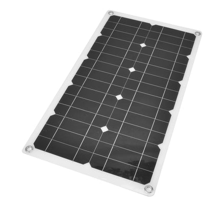 18V 100W Solar Panel Waterproof Solar Charging Panel Outdoor Battery Charger for Household Car Boat V1294-YM0523-3114220026911