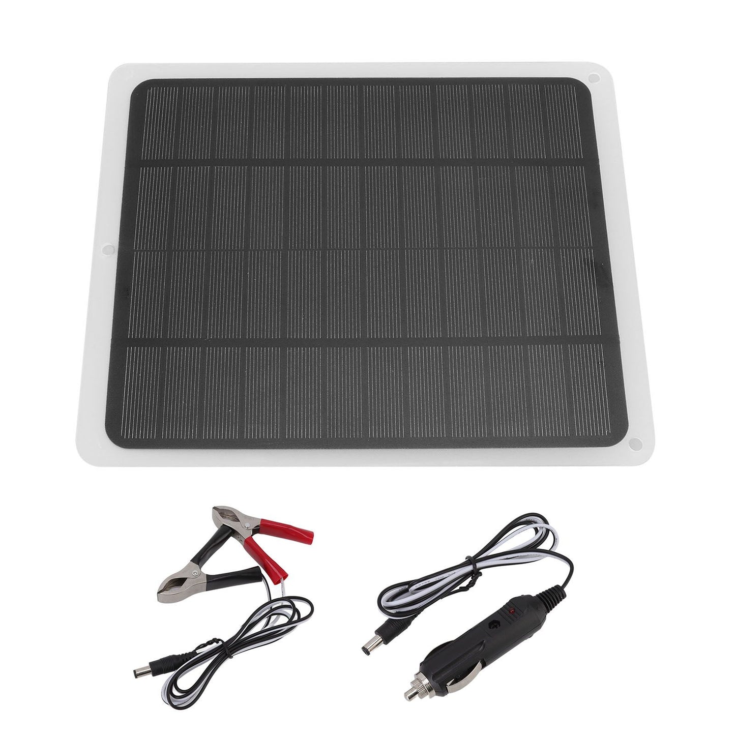 Solar Panel 2A 5W Monocrystalline Silicon Flexible Waterproof USB Output Solar Battery Charger for Emergency V1294-YM0523-3114220027111