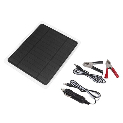 Solar Panel 2A 5W Monocrystalline Silicon Flexible Waterproof USB Output Solar Battery Charger for Emergency V1294-YM0523-3114220027111