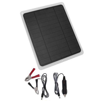 Solar Panel 2A 5W Monocrystalline Silicon Flexible Waterproof USB Output Solar Battery Charger for Emergency V1294-YM0523-3114220027111