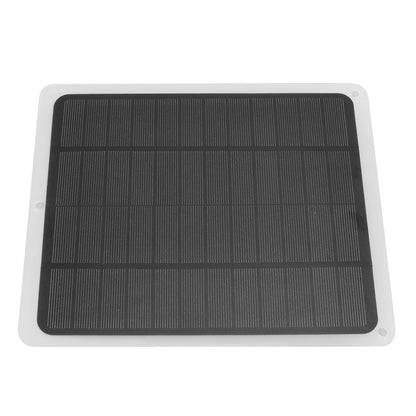 Solar Panel 2A 5W Monocrystalline Silicon Flexible Waterproof USB Output Solar Battery Charger for Emergency V1294-YM0523-3114220027111